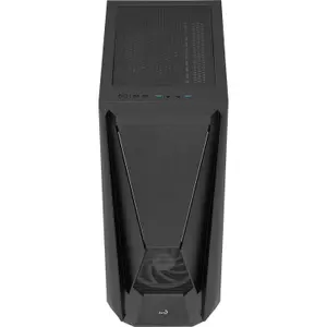 e-atx mid-tower PC case with glass panel Aerocool Visor RGB image-1