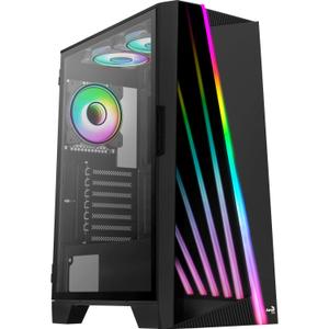 Boîtier PC Moyen Tour ATX avec panneau vitré Aerocool Mirage V2 RGB