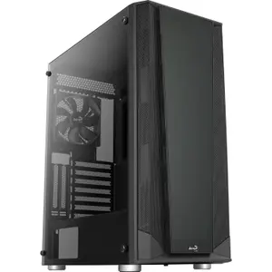 atx medium tower pc enclosure with glass panels Aerocool Prism v1 image-0