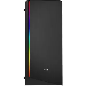 carcasa atx torre mediana con panel de cristal Aerocool Rift RGB image-0
