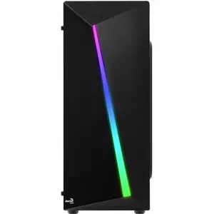 Atx Mid-Tower-PC-Gehäuse mit Glasfront Aerocool Shard Tempered Glass RGB