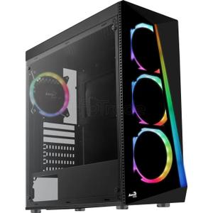 Boîtier PC Moyen Tour ATX avec panneau vitré Aerocool Shard Tempered Glass ARGB image-0