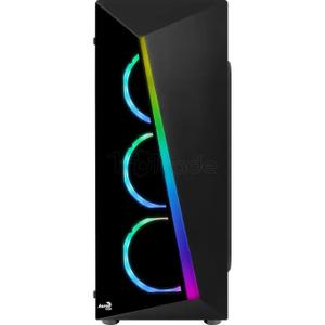 Boîtier PC Moyen Tour ATX avec panneau vitré Aerocool Shard Tempered Glass ARGB image-2