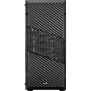 atx medium tower pc case with glass panel Aerocool Menace Saturn F RGB image-2