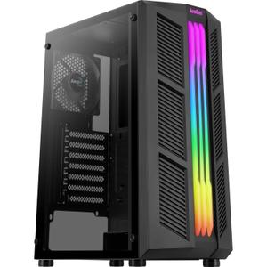 Boîtier PC Moyen Tour ATX avec panneau vitré Aerocool Prime RGB image-1