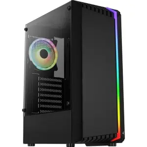 carcasa atx torre mediana con panel de cristal Aerocool Bionic-G image-1