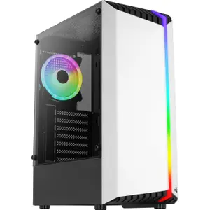 atx medium tower pc case with glass panel Aerocool Bionic V2 RGB image-2
