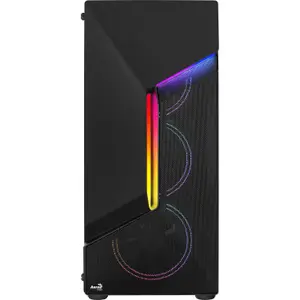 atx medium tower pc case with glass panel Aerocool Scape V2 RGB image-0