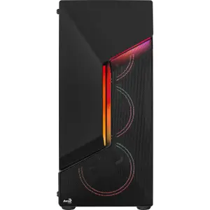atx medium tower pc case with glass panel Aerocool Scape V3 RGB image-0