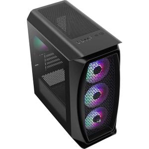 Boîtier PC Mini Tour Micro ATX avec panneau vitré Aerocool Aero One Mini Frost RGB image-1