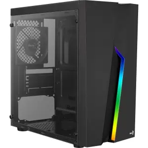 Boîtier PC Mini Tour Micro ATX avec panneau vitré Aerocool Bolt Mini Tempered Glass RGB image-0