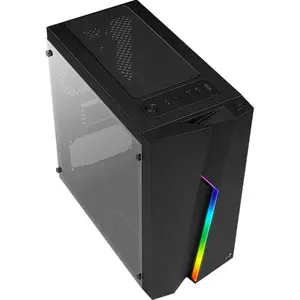 Boîtier PC Mini Tour Micro ATX avec panneau vitré Aerocool Bolt Mini Tempered Glass RGB image-1