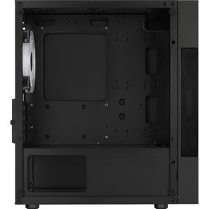 Boîtier PC cube micro ATX avec panneau vitré Aerocool Atomic Lite RGB image-1