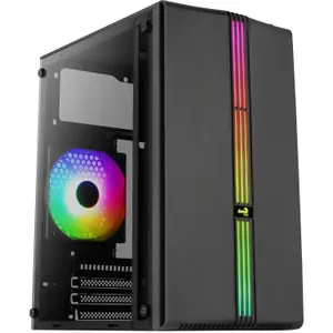 Boîtier PC Mini Tour Micro ATX avec panneau vitré Aerocool Evo Mini RGB image-0