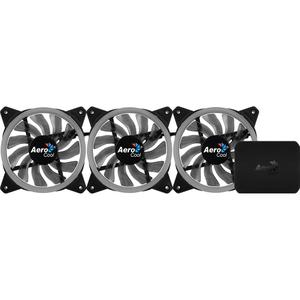Ventilateurs Boîtier PC Aerocool Rev RGB Pro 12cm (x3) image-2