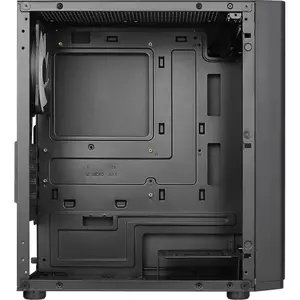 Micro atx mini tower pc case with glass panels Aerocool Hexform RGB image-3