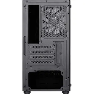 Micro atx mini tower pc case with glass panels Aerocool Hexform RGB image-2
