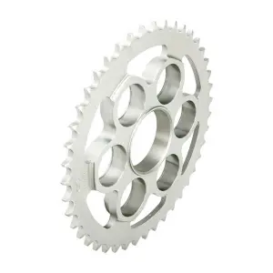 Rear steel motorcycle sprocket Afam 520 43 dents image-0