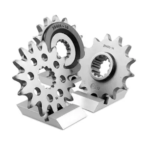 Front steel motorcycle sprocket Afam 525 16 dents image-1