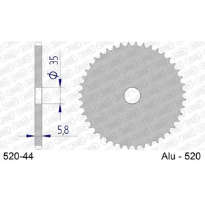 Motorcycle crown Afam 520 image-0