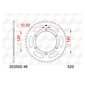 Steel Motorcycle Crown Afam 520 Moto morini image-0