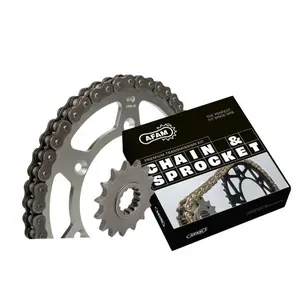 415F Motorcycle Chain Kit 11/40 Standard with Ultra-Light Sprocket Afam anodisé dur Husqvarna TC 50 Mini [50]/TC 50 [50] image-0