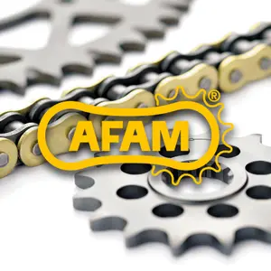 420MX2 Motorcycle Chain Kit 10/44 Standard with Ultra-Light Sprocket Afam anodisé dur Ktm 50 Sx [50] Mini Adventure Gs [50] Pro Junior Lc image-0