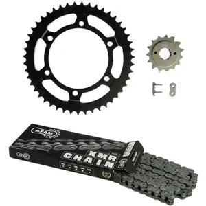 Kit αλυσίδας μοτοσικλέτας 420R1 11/47 κανονικό με κανονικό γρανάζι Afam image-0