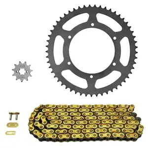 Motorcycle chain kit Afam Derbi 50 Senda Drd Sm Xtreme 2011+2017 420 11X53 (108-123-6.5) image-0