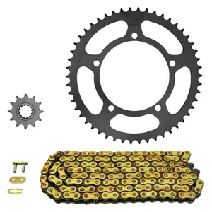 Kit chaîne moto Afam Yamaha 50 Dt R Sm 2002 420 12X50 (105-120-8.5) image-0