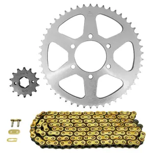 Σετ αλυσίδας μηχανής Afam Yamaha 125 Tw 1998+2001 428 14X50 (62-80-8.5) image-0