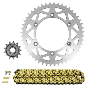 Motorcycle chain kit Afam Yamaha 125 Yz 2005+2020 520 13X48 (Alu 130-150-8.5) image-0