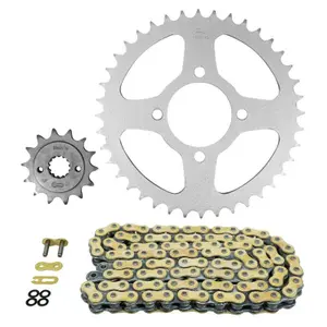 Σετ αλυσίδας μηχανής Afam Suzuki 400 Lt Z 2002+2009 520 14X40 (64-84-10.25) image-0