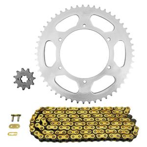 Motorcycle chain kit Afam Derbi 50 Gpr Nude 2006+2009 420 11X53 (108-123-6.5) image-0