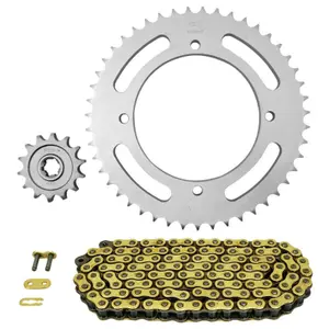 Σετ αλυσίδας μηχανής Afam Kawasaki 125 Klx 2010+2016 428 14X47 (110-126-8.25) image-0