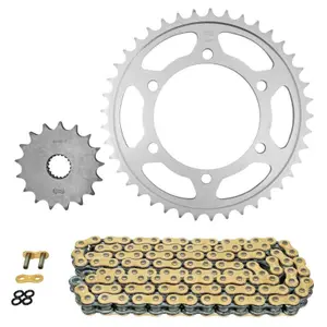 Kit cadena moto Afam Triumph 900 Street Twin 2016+2021 520 17X41 image-0