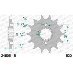 Πεταλιέρα Afam 520 image-0