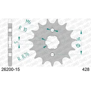 Πεταλιέρα Afam 428 image-0