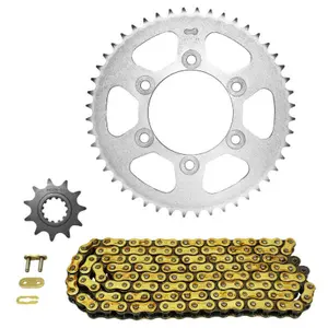 Motorcycle chain kit Afam Rieju 50 Rr Sm Spike 2003+2004 420 11X48 (80-100-8.5) image-0