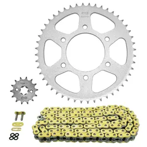 Σετ αλυσίδας μηχανής Afam Yamaha 125 Yzf R 2008+2016 Yzf R Abs 2015+2018 428 14X48 (76-100-8.5) image-0