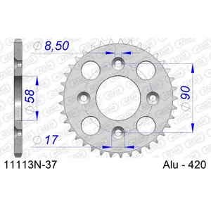 Pignone Afam 420 37 dents image-0
