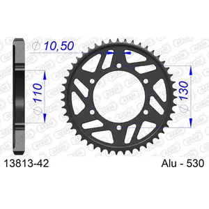 Πεταλιέρα Afam 530 42 dents image-0