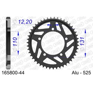 Πεταλιέρα Afam 525 44 dents image-0