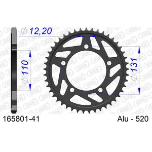 Πεταλιέρα Afam 520 41 dents image-0