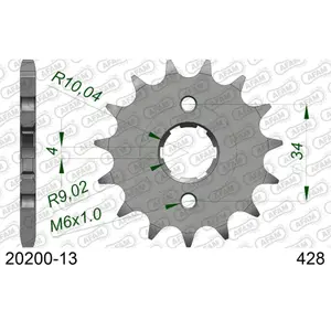 Πεταλιέρα Afam 428 13 dents image-0