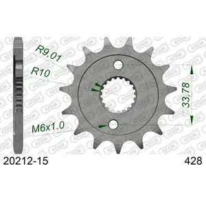 Sprocket Afam 428 15 dents image-0