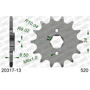 Πεταλιέρα Afam 520 13 dents image-0