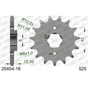 Sprocket Afam 525 16 dents image-0