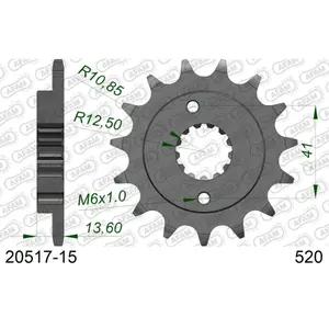 Πεταλιέρα Afam 520 15 dents image-0