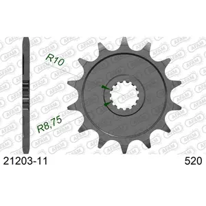 Sprocket Afam 520 11 dents image-0